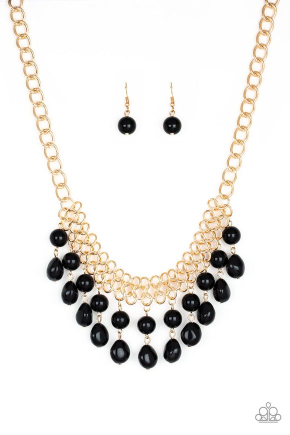 5th Avenue Fleek - Black Paparazzi Necklace