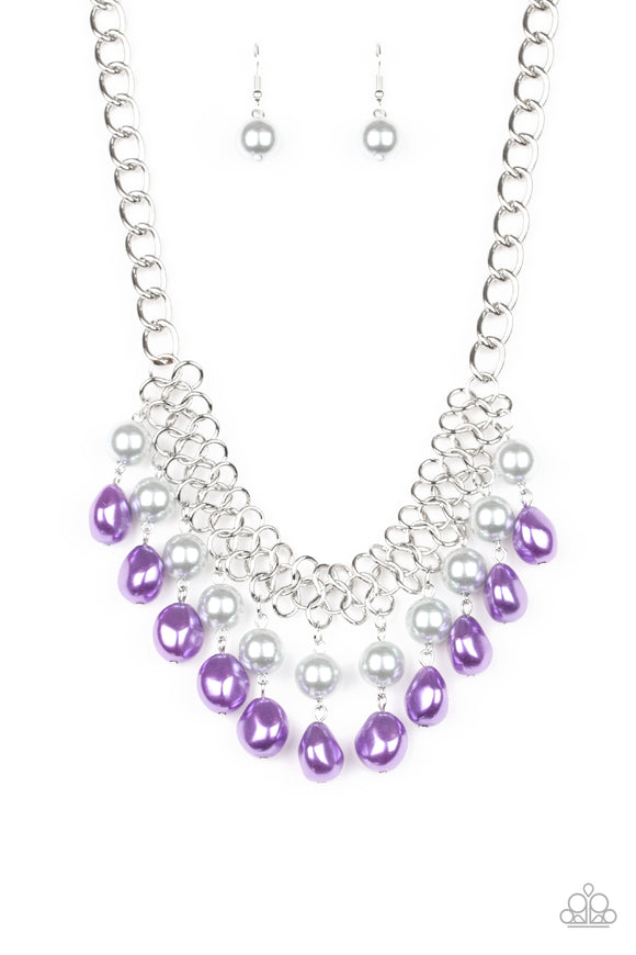 5th Avenue Fleek - Purple Paparazzi Necklace