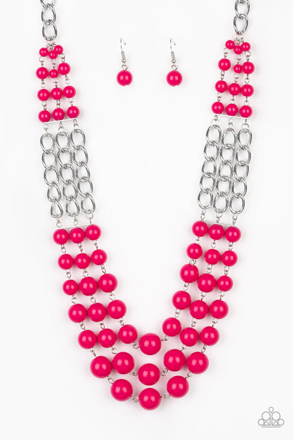 A La Vogue - Pink Paparazzi Necklace